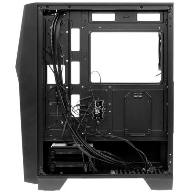 Кейс MSI MAG FORGE 100R MidTower, window, Black ATX 3x120mm FAN [MAG FORGE 100R] - фото #4, Technodom.kz