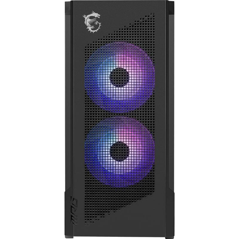 Кейс MSI VELOX 300R MidTower, window, Black EATX 2x160+1x120mm FAN [MPG VELOX 300R AIRFLOW PZ] - фото #1, Technodom.kz