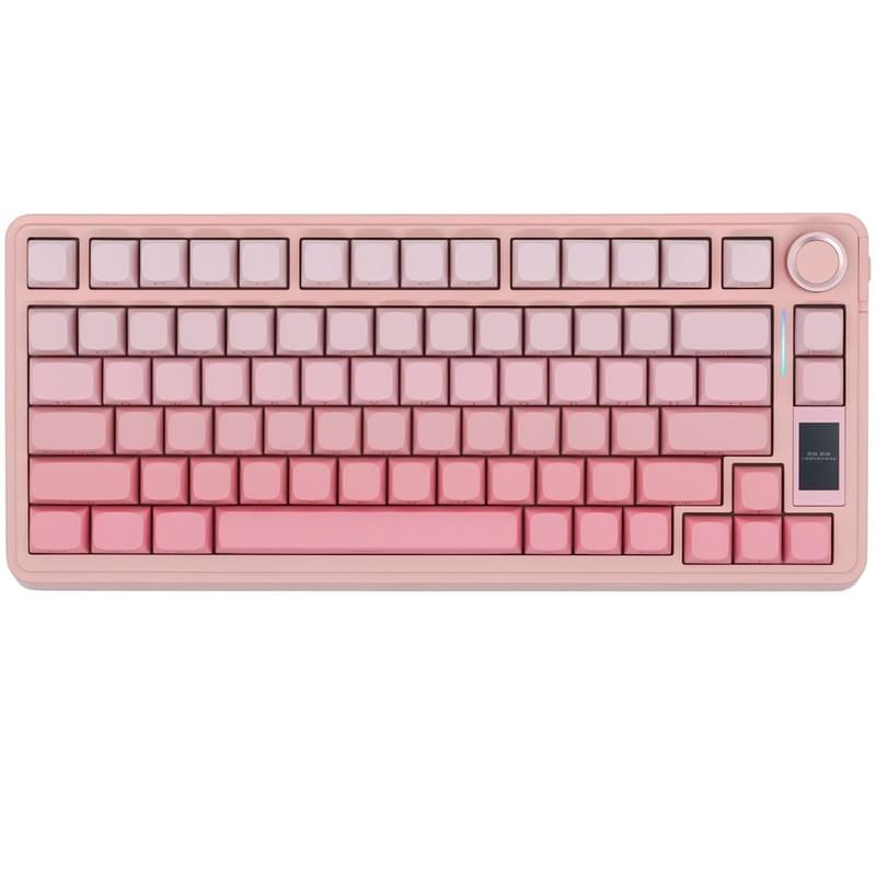 Игровая клавиатура беспроводная AULA S75 Pro Pink - фото #1, Technodom.kz