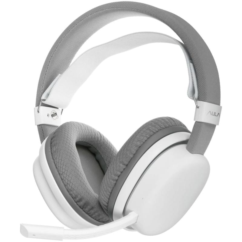Игровая гарнитура беспроводная AULA G7 White - фото #2, Technodom.kz