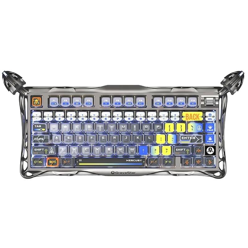 Сымсыз ойын клавиатура GravaStar Mercury K1 Pro Interstellar Silver (GS K1 PRO_S_CGRY) - фото #0, Technodom.kz Сымсыз ойын клавиатура GravaStar Mercury K1 Pro Interstellar Silver (GS K1 PRO_S_CGRY) - фото #0, Technodom.kz
