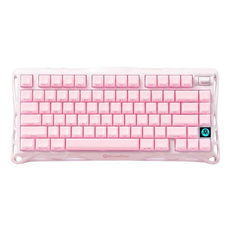 Сымсыз ойын клавиатура GravaStar Mercury K1 Sakura Pink (GS K1_P_PNK) - фото #0, Technodom.kz