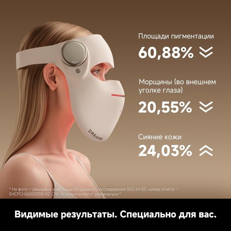 Светодиодная маска Dreame Chrona Pro - фото #2, Technodom.kz Светодиодная маска Dreame Chrona Pro - фото #2, Technodom.kz