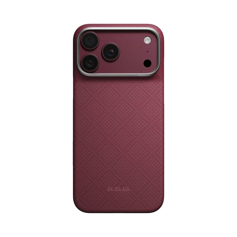 Чехол для iPhone 18 Pro Max, PITAKA Edge Case with MagSafe, Burgundy (Argyle) (KI1817PM) - фото #0, Technodom.kz Чехол для iPhone 18 Pro Max, PITAKA Edge Case with MagSafe, Burgundy (Argyle) (KI1817PM) - фото #0, Technodom.kz