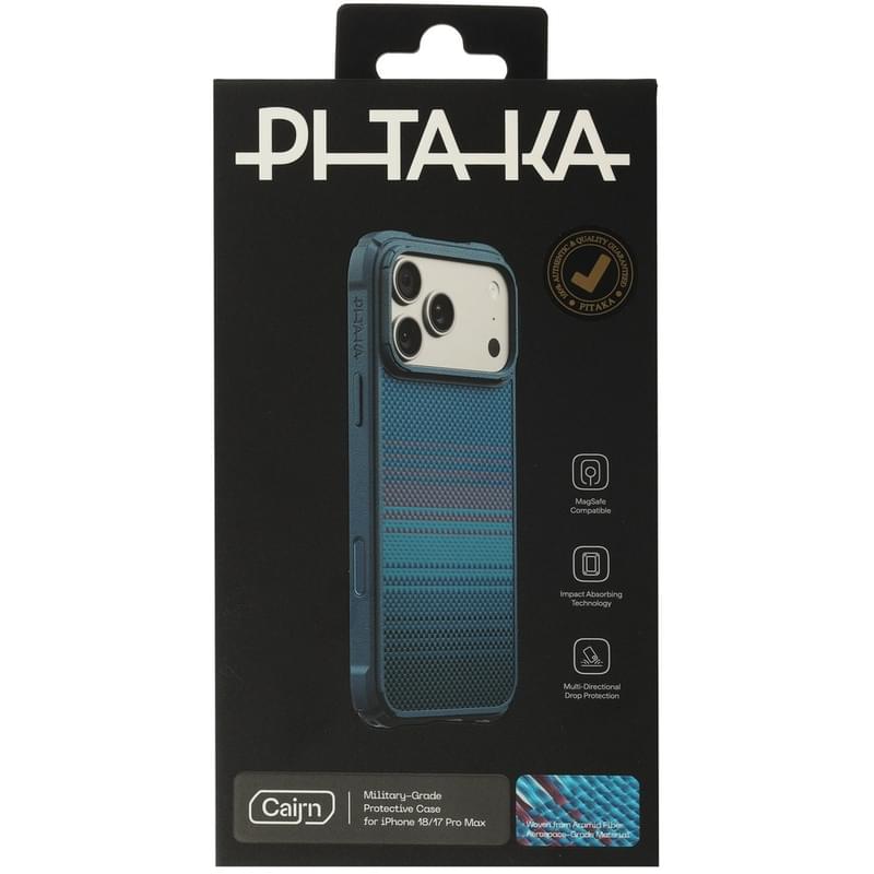 Смартфонға арналған чехол iPhone 18 Pro Max PITAKA Cairn Case with MagSafe, Moonrise Nights-Midnight (KI1803CPM2) - фото #8, Technodom.kz Смартфонға арналған чехол iPhone 18 Pro Max PITAKA Cairn Case with MagSafe, Moonrise Nights-Midnight (KI1803CPM2) - фото #8, Technodom.kz