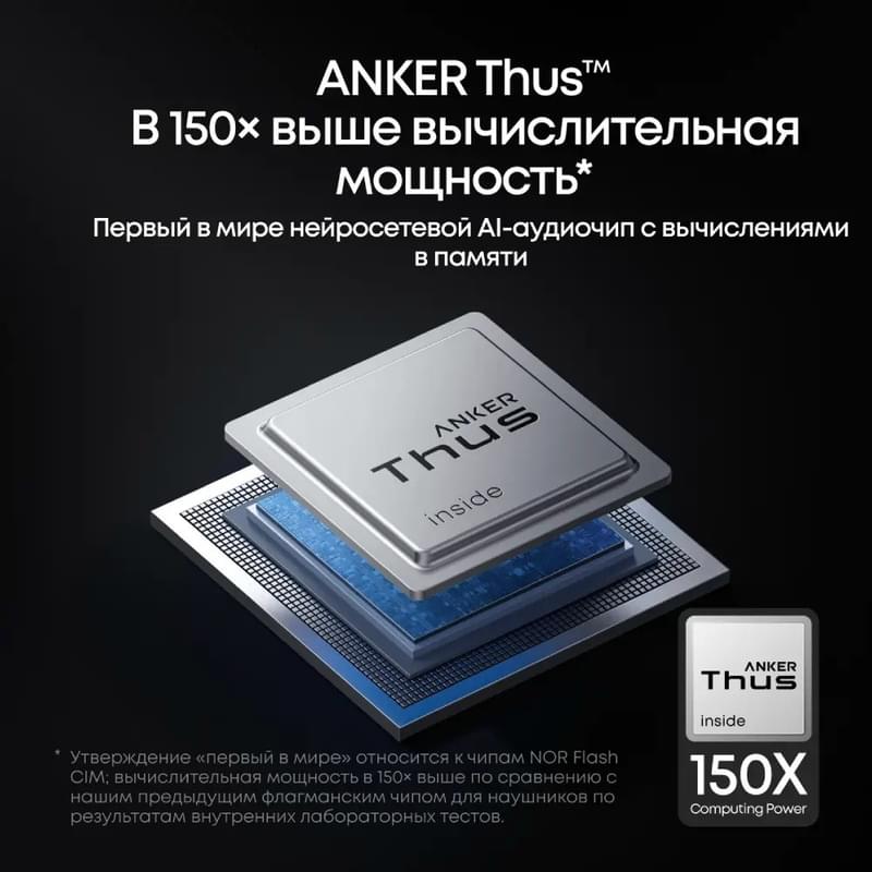 Cымсыз құлаққаптар Soundcore Liberty 5 Pro Max Black (D1204) - фото #2, Technodom.kz Cымсыз құлаққаптар Soundcore Liberty 5 Pro Max Black (D1204) - фото #2, Technodom.kz