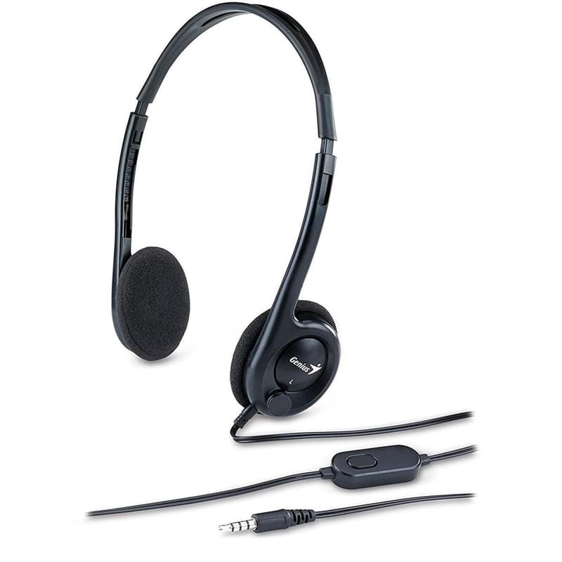 Гарнитура Накладная Genius HS-M200C, Black - фото #0, Technodom.kz
