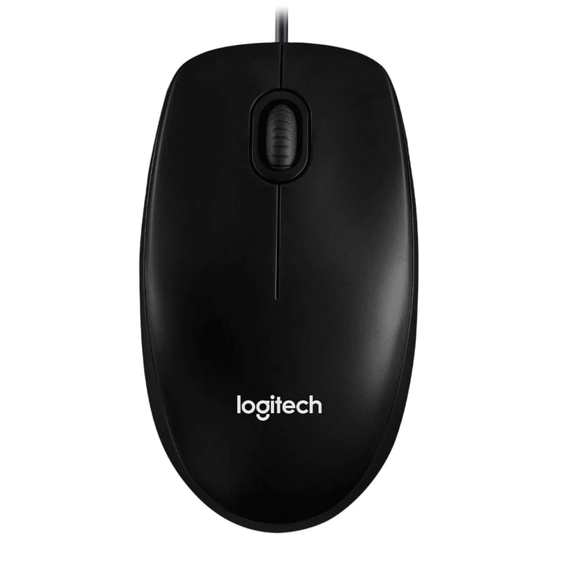Мышка проводная USB Logitech M100, Dark (910-005003) - фото #0, Technodom.kz