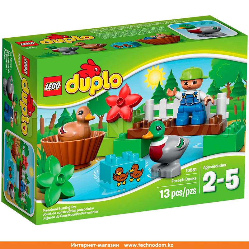 Конструктор LEGO Duplo Уточки в лесу (10581) - фото #0, Technodom.kz Конструктор LEGO Duplo Уточки в лесу (10581) - фото #0, Technodom.kz