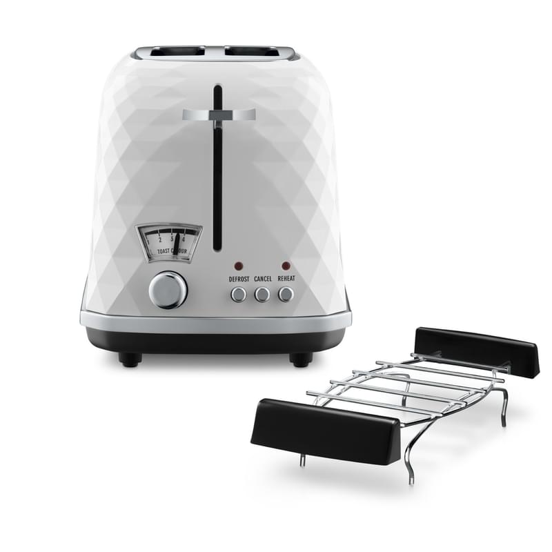 Тостер Delonghi CTJ-2103W - фото #0, Technodom.kz