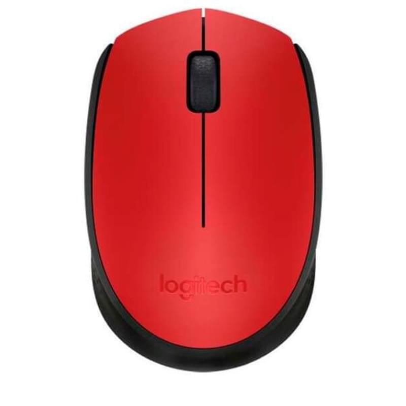 Мышка беспроводная USB Logitech M171 Red, 910-004641 - фото #0, Technodom.kz