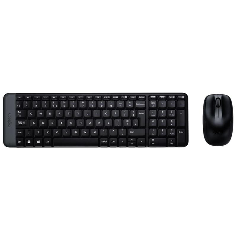 Клавиатура + Мышка беспроводные USB Logitech MK220, 920-003169 - фото #0, Technodom.kz