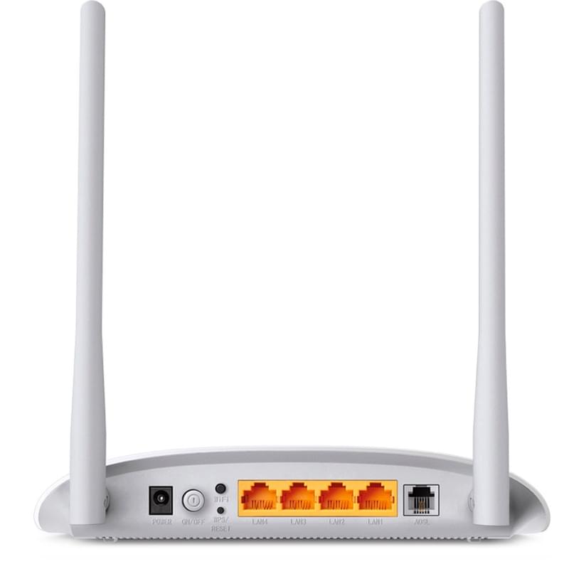 Беспроводной ADSL Модем, TP-Link TD-W8961N, 4 порта + Wi-Fi, 300 Mbps (TD-W8961N) - фото #2, Technodom.kz