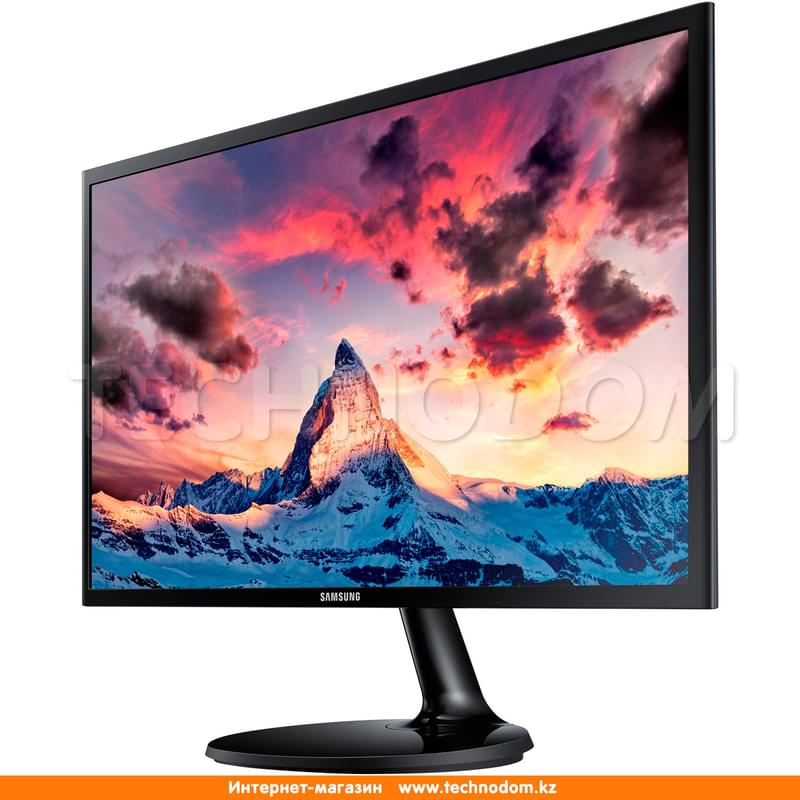 Монитор 24" Samsung LS24F350FHIX 1920х1080 16:9 PLS 60ГЦ (HDMI+VGA) Black - фото #3, Technodom.kz