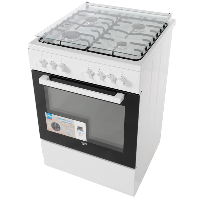 Плита комбинированная Beko FSM-62120DW - фото #1, Technodom.kz