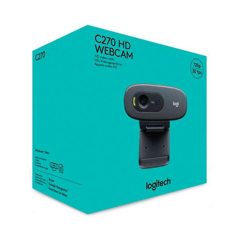 Web Камера Logitech QuickCam HD C270 new, 960-001063 - фото #6, Technodom.kz