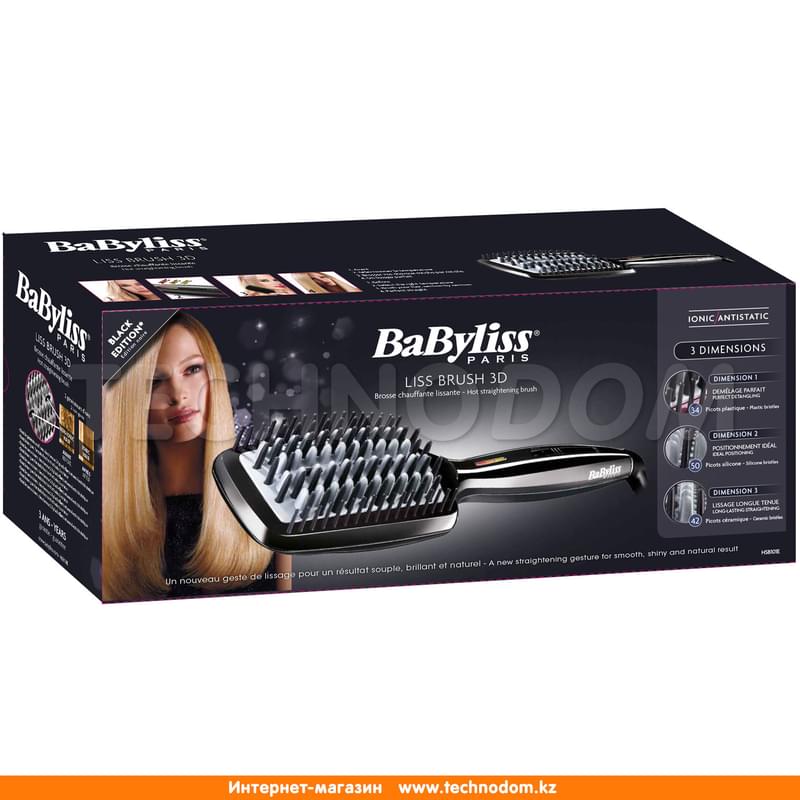 Термо Расческа BaByliss HSB-101E - фото #2, Technodom.kz