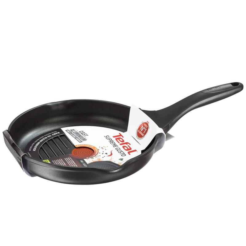 Сковорода Гриль 26см Supreme Gusto Tefal H1184074 - фото #2, Technodom.kz