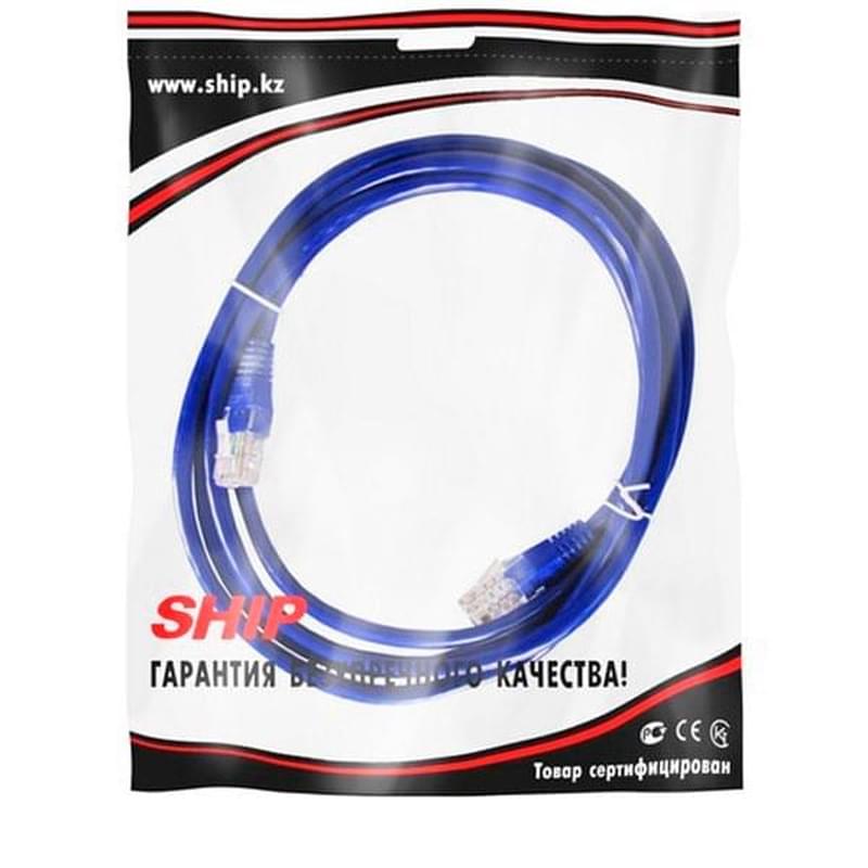 Кабель Patch-Cord 2m Ship S3025BL0200-P RJ-45 Cat.5e Синий - фото #0, Technodom.kz