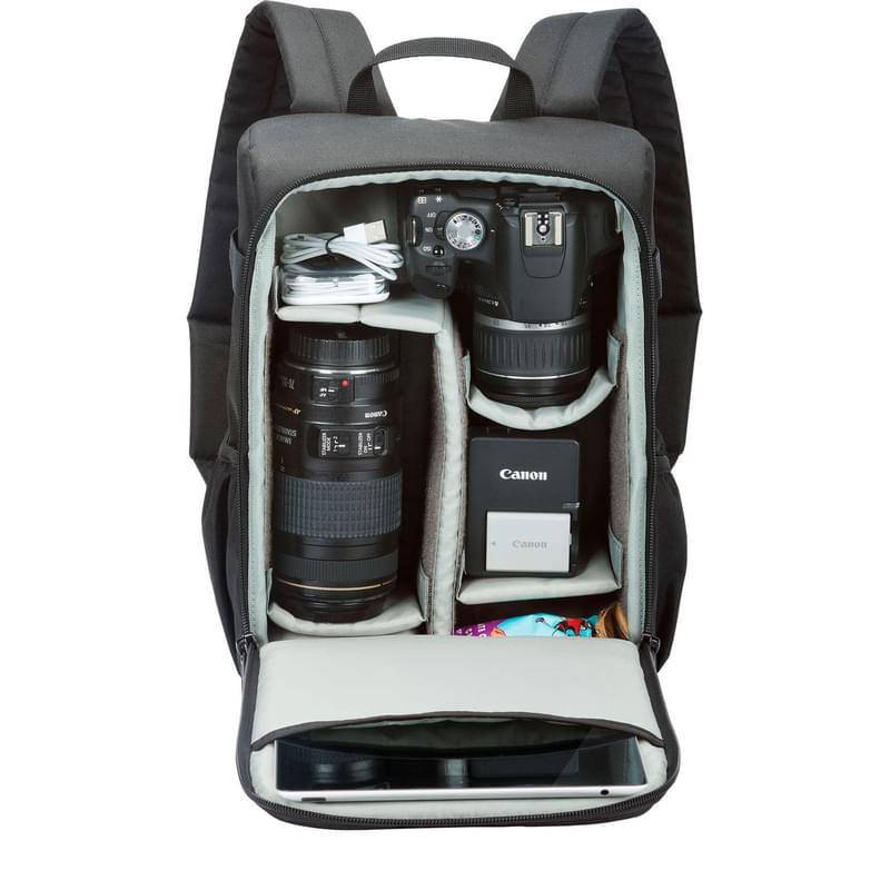 Сумка для фото/видео Lowepro Format Backpack 150, Black - фото #4, Technodom.kz