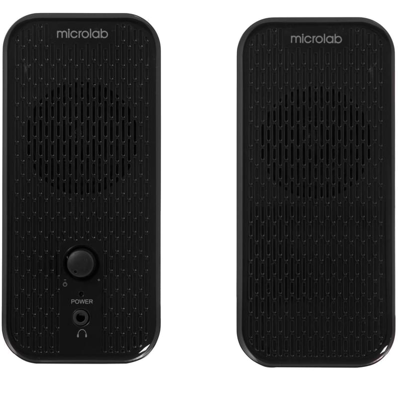 Колонки 2.0 Microlab B-55 USB, Black - фото #0, Technodom.kz