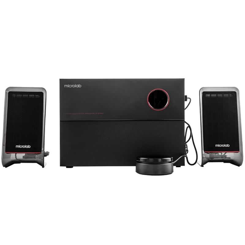 2.1 Microlab M-200 колонкасы, Black - фото #0, Technodom.kz