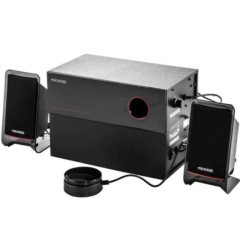 Колонки 2.1 Microlab M-200, Black - фото #1, Technodom.kz