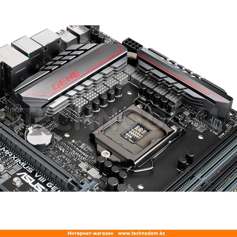 Материнская плата Asus MAXIMUS VIII GENE LGA1151 Z170 4DDR4 PCI-E 2x16 1x4 (HDMI+DP) mATX - фото #7, Technodom.kz