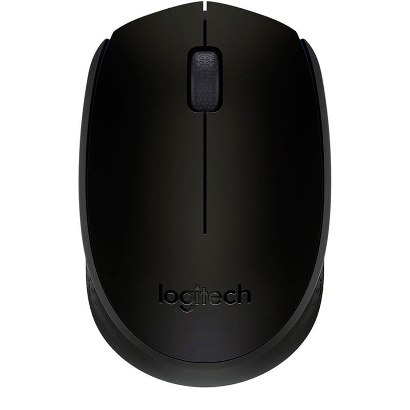 Мышка беспроводная USB Logitech M170 Black, 910-004642 - фото #0, Technodom.kz