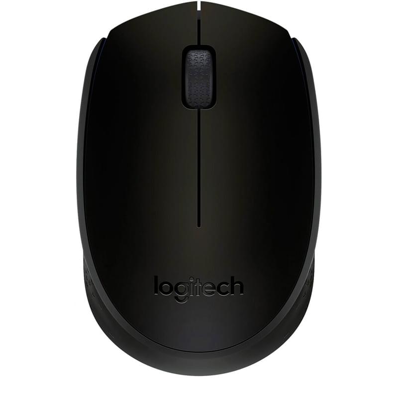 Сымсыз тінтуір USB Logitech M170 Black - фото #0, Technodom.kz