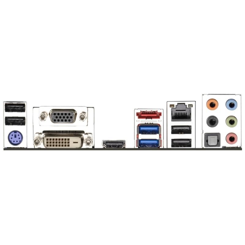 Материнская плата ASRock H81M-ITX LGA1150 2DDR3 PCI–E 1x16 (HDMI+DVI-D+VGA) mITX - фото #4, Technodom.kz