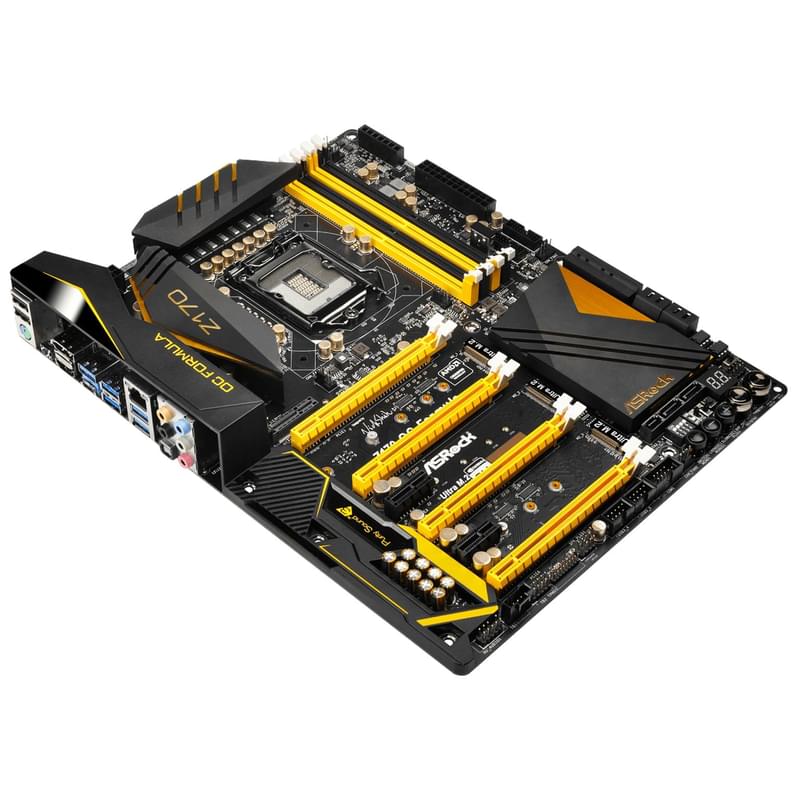 Материнская плата ASRock Z170 OC Formula LGA1151 4DDR4 PCI-E 4x16 3x1 (HDMI+DP) ATX - фото #2, Technodom.kz