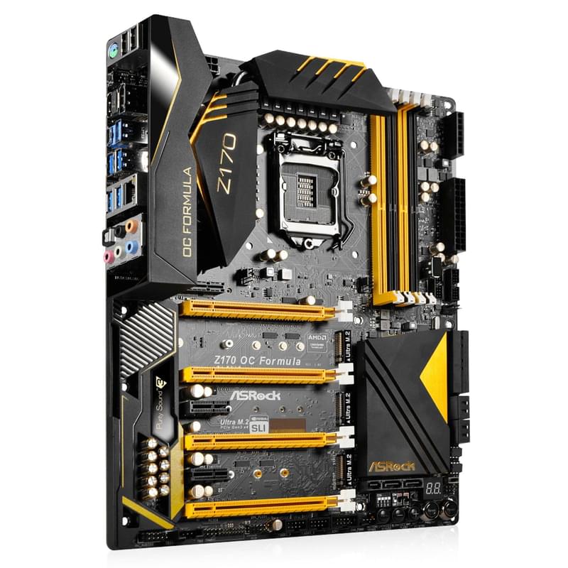 Материнская плата ASRock Z170 OC Formula LGA1151 4DDR4 PCI-E 4x16 3x1 (HDMI+DP) ATX - фото #3, Technodom.kz