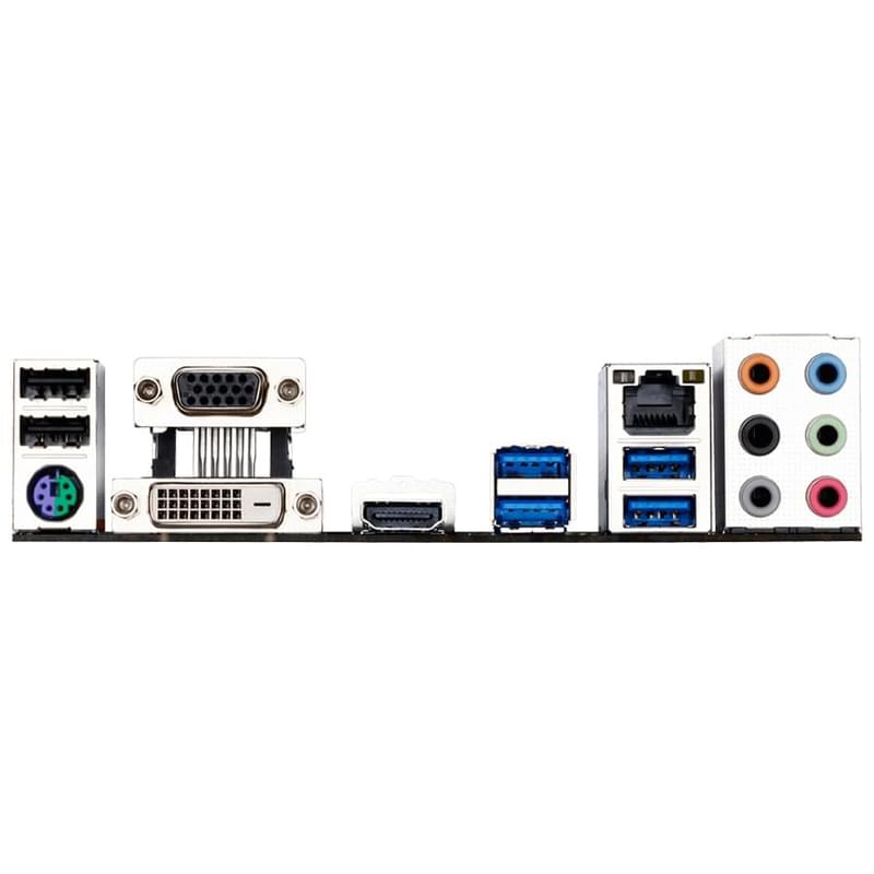 Материнская плата Gigabyte GA-B150M-D3H DDR3 LGA1151 4DDR3 PCI-E 2x16 (HDMI+DVI-D+VGA) mATX - фото #2, Technodom.kz