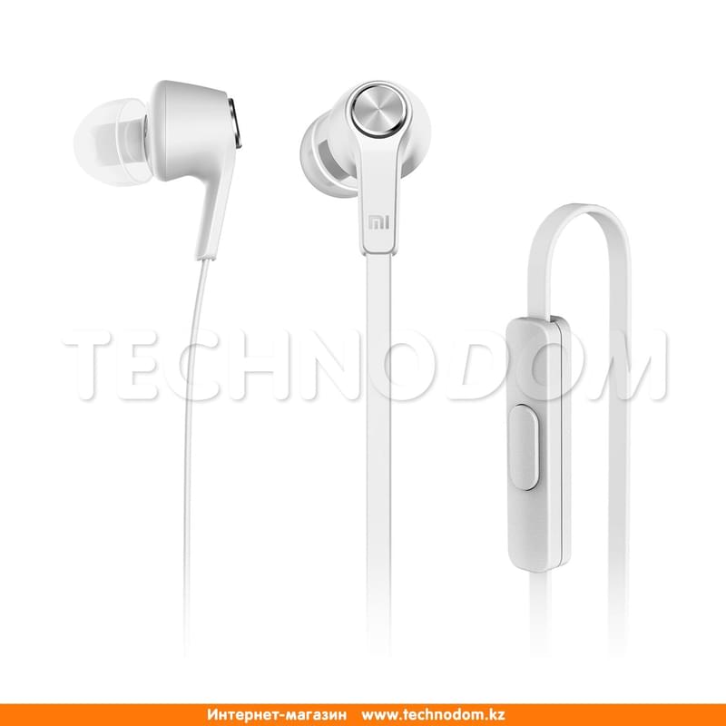 Наушники Вставные Xiaomi Mi Piston Headphone Basic, Серебристый (ZBW4355TY) - фото #0, Technodom.kz