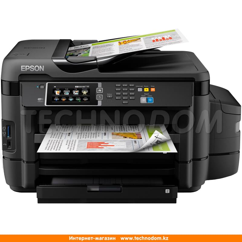 МФУ струйное Epson L-1455 СНПЧ A3-A-D-F-N-W (C11CF49403) - фото #0, Technodom.kz