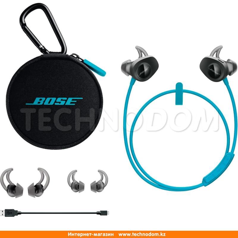 Наушники Вставные Bose Bluetooth SoundSport, Aqua - фото #5, Technodom.kz