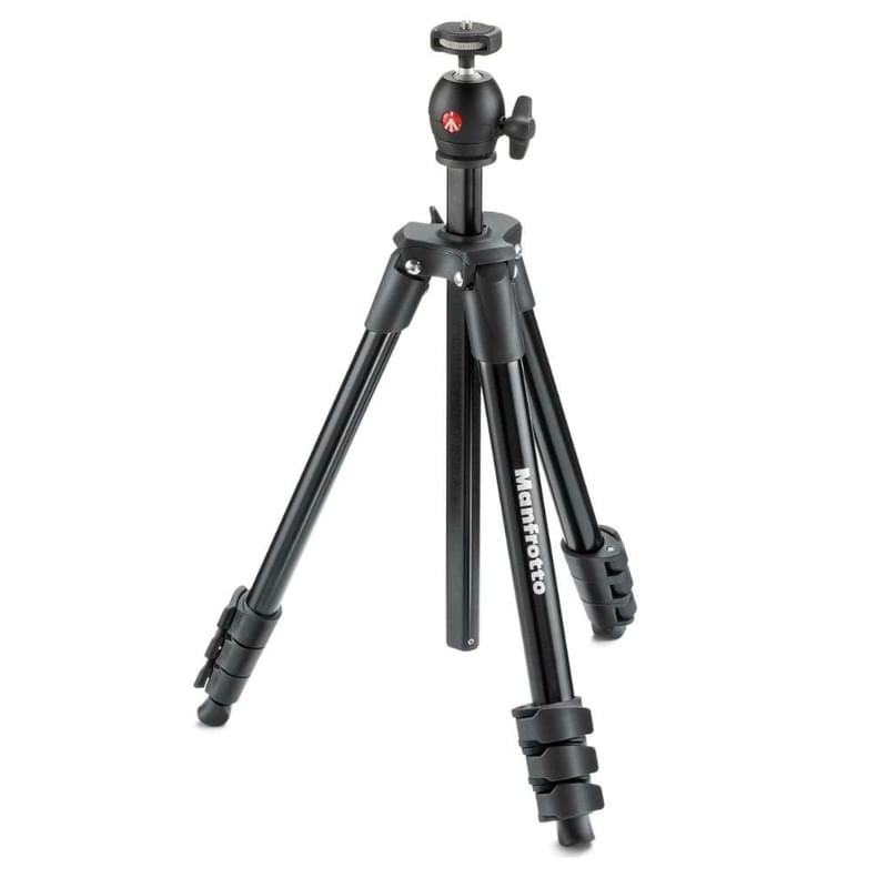 Штатив MANFROTTO COMPACT LIGHT, Черный (MKCOMPACTLT-BK) - фото #0, Technodom.kz