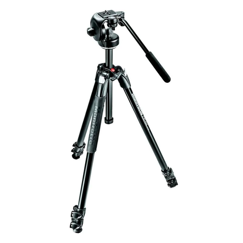 Штатив MANFROTTO 290 легкий с видео головкой (MK290LTA3-V) - фото #0, Technodom.kz