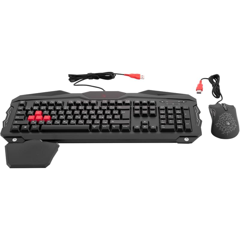 Клавиатура + мышь игровые проводные USB Bloody B2100 - фото #7, Technodom.kz