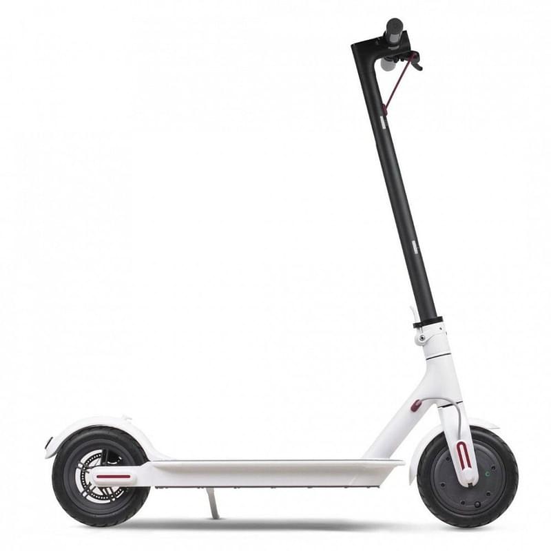 Электросамокат, Xiaomi MiJia Smart Electric Scooter, 28 км/ч, до 110 кг, 30 км, Белый - фото #1, Technodom.kz