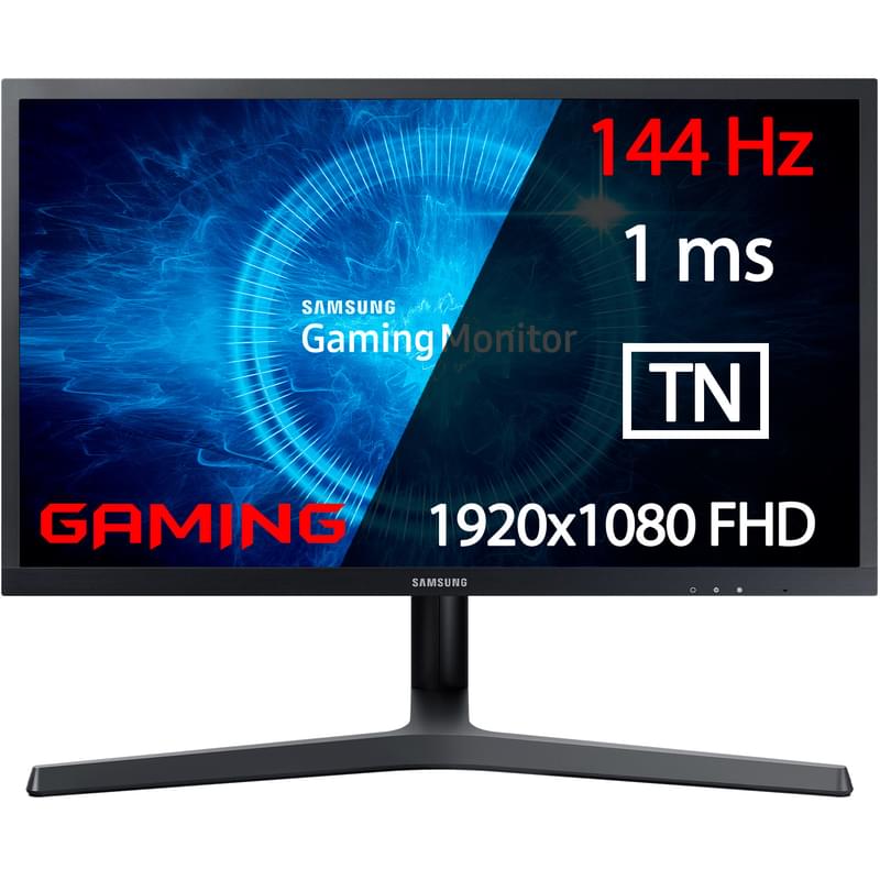 Монитор Игровой 25" Samsung LS25HG50FQIXCI 1920х1080 16:9 TN 144ГЦ (HDMI+DP) Black - фото #0, Technodom.kz