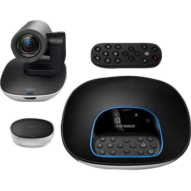Web Камера Logitech ConferenceCam Group, FHD, Black (960-001057) - фото #0, Technodom.kz