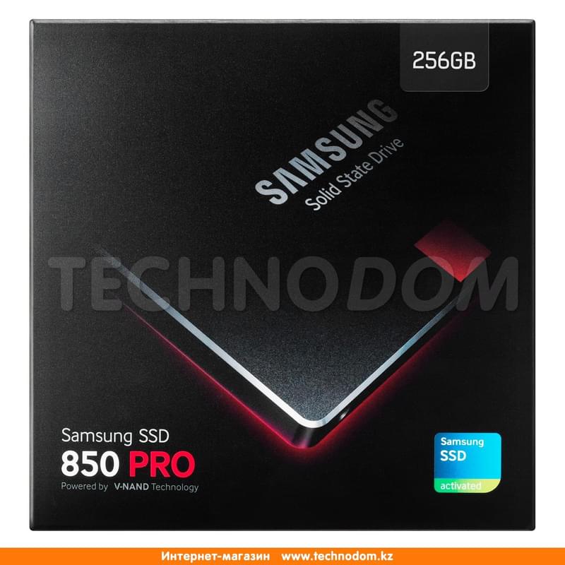Внутренний SSD 2.5" 7мм 256GB Samsung 850 PRO, SATA-III MLC (MZ-7KE256BW) - фото #7, Technodom.kz
