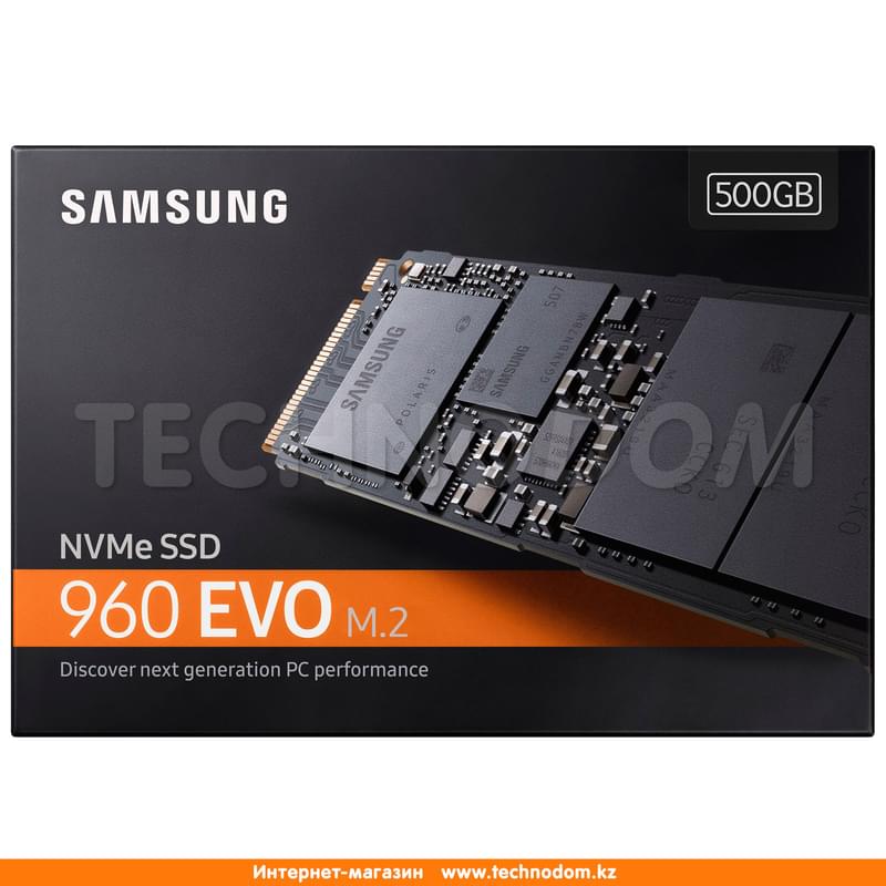 Внутренний SSD M.2 2280 500GB Samsung 960 EVO PCIe 3.0 x4 NVMe TLC (MZ-V6E500BW) - фото #8, Technodom.kz