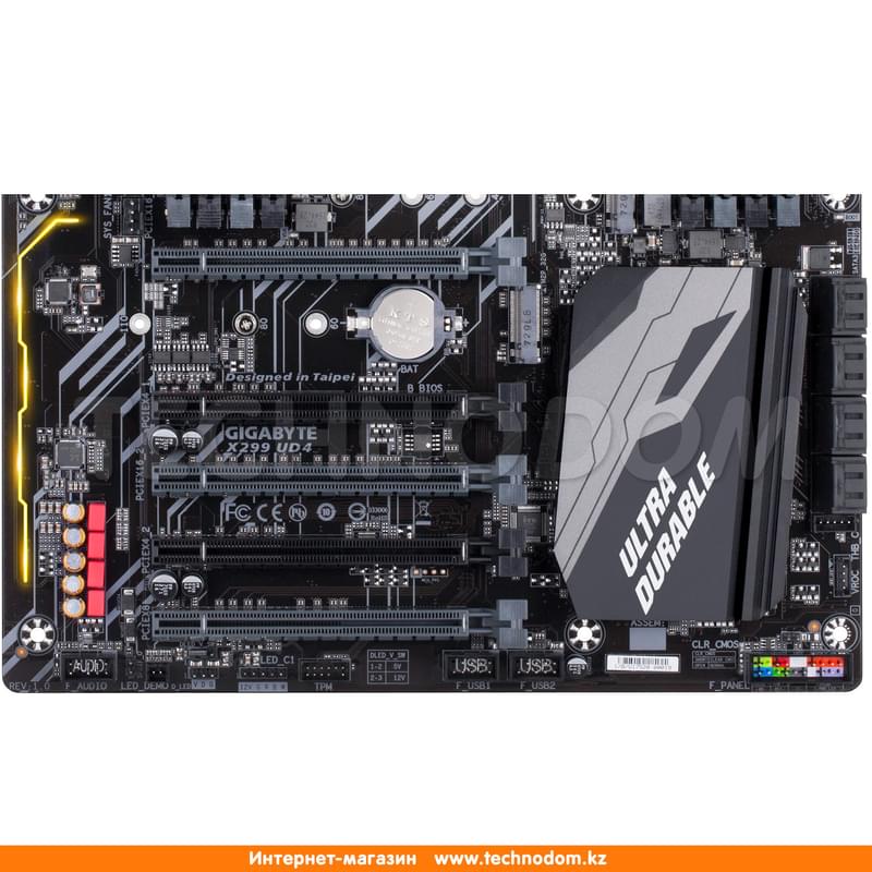 Материнская плата Gigabyte X299 UD4 LGA2066 8DDR4 PCI-E 5x16 ATX - фото #4, Technodom.kz