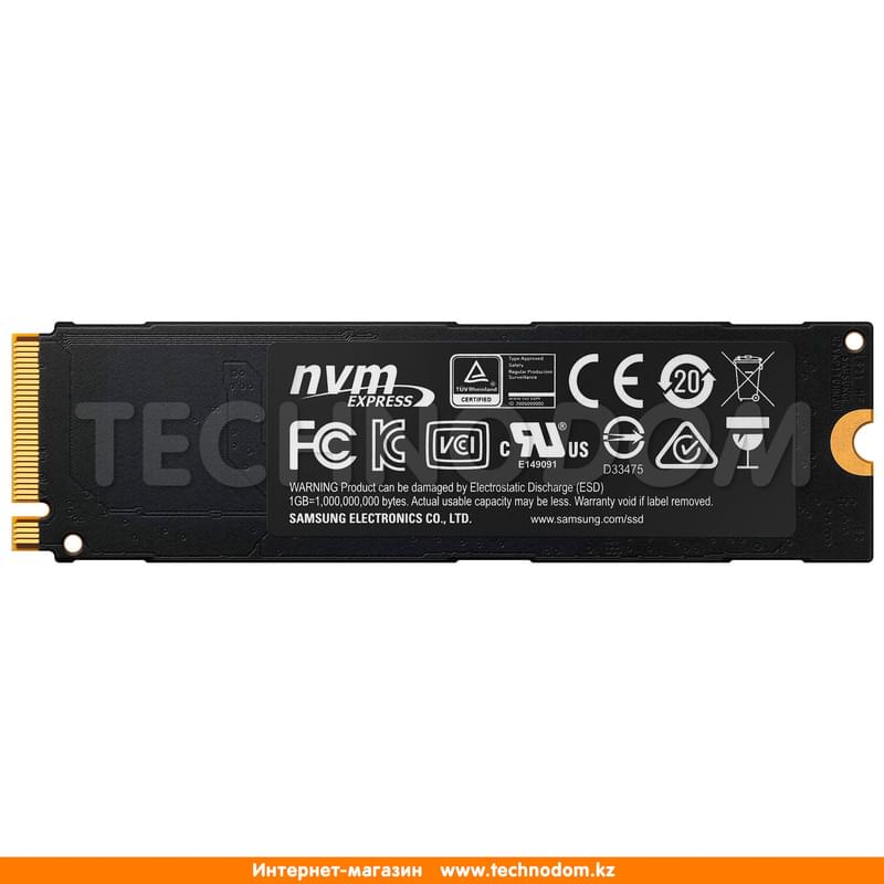 Внутренний SSD M.2 2280 512GB Samsung 960 PRO PCIe 3.0 x4 NVMe MLC (MZ-V6P512BW) - фото #1, Technodom.kz