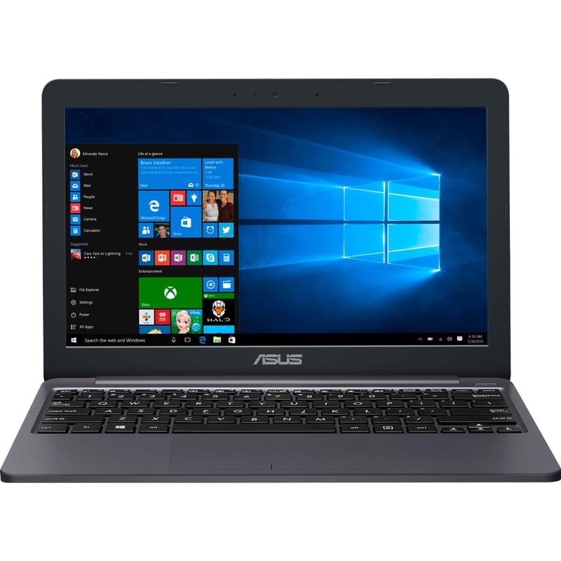 Ноутбук Cloudbook Asus E203N Celeron N3350 / 2ГБ / 32FLASH / 11.6 / Win10 / (E203NA-FD026T) - фото #0, Technodom.kz
