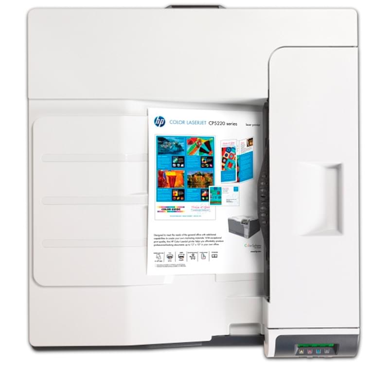 Принтер лазерный цветной HP LaserJet CP5225dn A3-D-N-W (CE712A) - фото #2, Technodom.kz