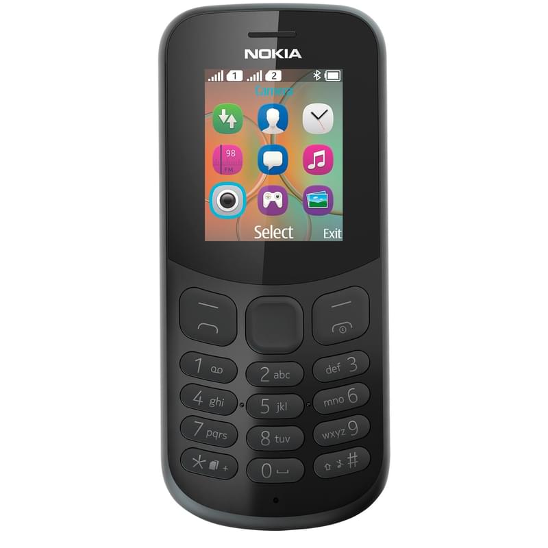 Мобильный телефон Nokia 130 Black - фото #0, Technodom.kz